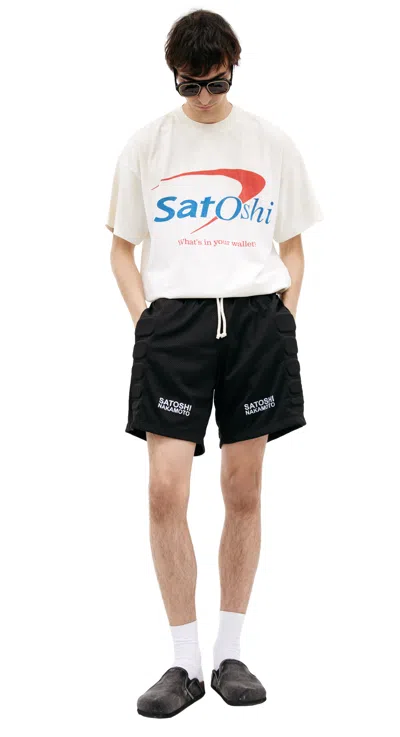 Satoshi Nakamoto Black Logo Shorts
