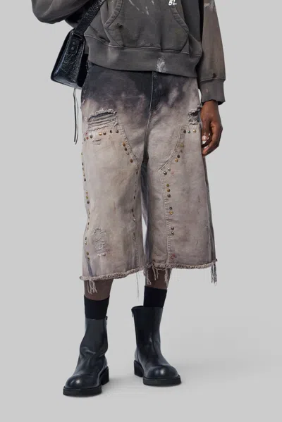 Satoshi Nakamoto Danny's Carpenter Short In Grey