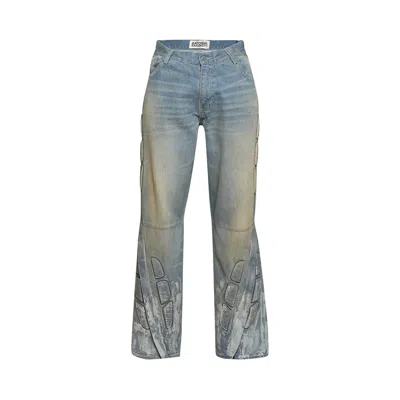 Pre-owned Satoshi Nakamoto Enduro Denim 'blue' | Men's Size 38