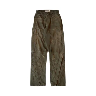 Pre-owned Satoshi Nakamoto Enduro Pant 'green' | Men's Size 32