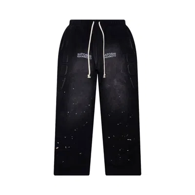 Pre-owned Satoshi Nakamoto Enduro Sweatpants 'washed Black' | Men's Size L