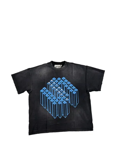 Satoshi Nakamoto Graphic-print T-shirt In Black