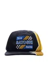 Satoshi Nakamoto Logo-embroidered Cap In Black