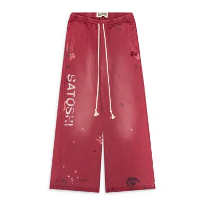 Satoshi Nakamoto Luke Fleece Sweat Red