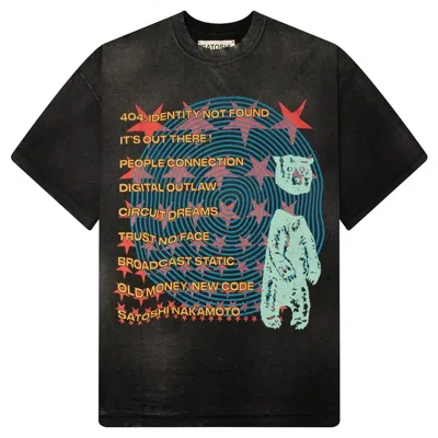 Satoshi Nakamoto Overdrive Tee In Black