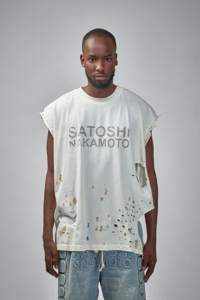 Satoshi Nakamoto Road Rash Tee