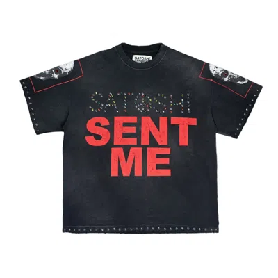 Satoshi Nakamoto Satoshi Sent Me Tee In Multi