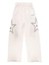 Satoshi Nakamoto Star-studded Track Pants In Neutral