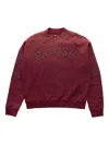 Satoshi Nakamoto Stud-embellished Sweatshirt In Brown