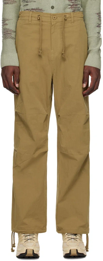 Satta Khaki Fold Cargo Pants In Olive