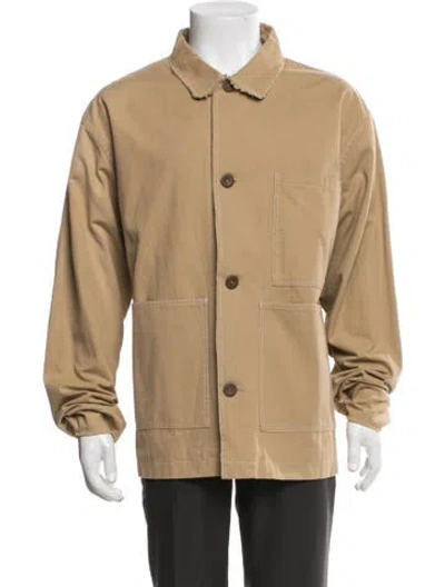Pre-owned Satta Utility Jacket In Brown