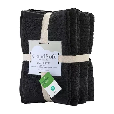 Saturday Knight Cloudsoft 2-pc. Bath Towel Set In Animal Print