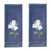 Saturday Knight Farm Hydrangea 2-pc. Hand Towel In Blue