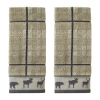 Saturday Knight Grand Teton 2-pc. Hand Towel In White