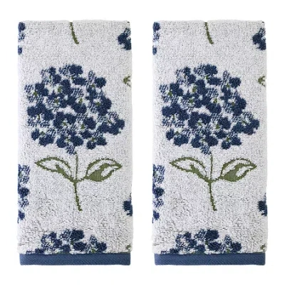 Saturday Knight Hydrangea 2-pc. Hand Towel In Multi
