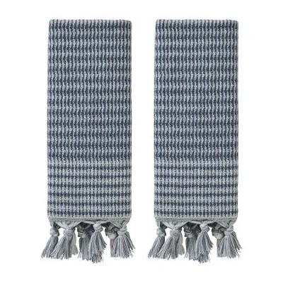 Saturday Knight Longborough 2-pc. Hand Towel In Blue