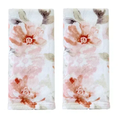 Saturday Knight Misty Floral Printed 2-pc. Hand Towel In Multi