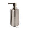 Saturday Knight Neutral Nuances Roche Soap/lotion Dispenser In Silver