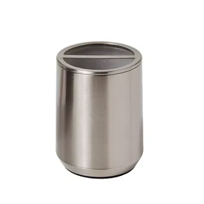 Saturday Knight Neutral Nuances Roche Toothbrush Holder In Silver