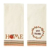 Saturday Knight Thank And Home 2-pc. Hand Towel In White