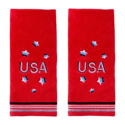 Saturday Knight Usa 2-pc. Hand Towel In Multi
