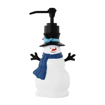 Saturday Knight Winter Friends Soap Dispenser In Blue