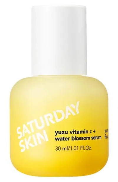 Saturday Skin Yuzu Vitamin C & Water Blossom Serum In Transparent