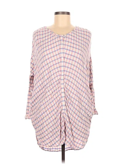 Pre-owned Saturday Sunday 3/4 Sleeve Blouse In Pink