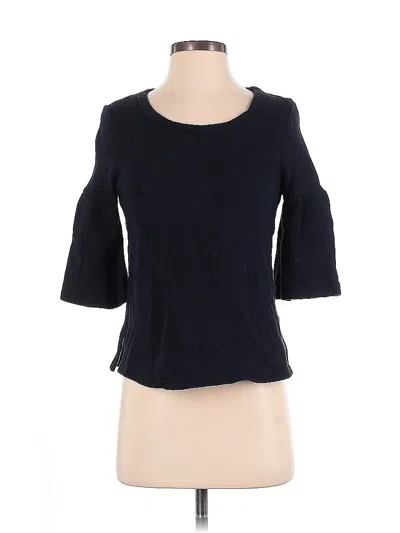 Pre-owned Saturday Sunday 3/4 Sleeve T-shirt In Black