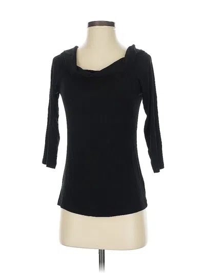 Pre-owned Saturday Sunday 3/4 Sleeve T-shirt In Black