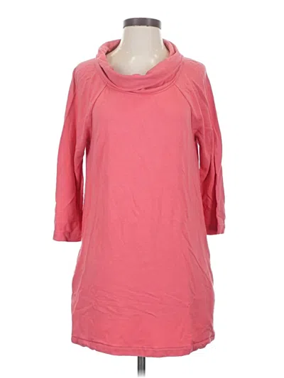 Pre-owned Saturday Sunday 3/4 Sleeve Top Pink Cowl Neck Tops
