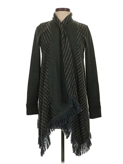 Pre-owned Saturday Sunday Cardigan Sweater In Black