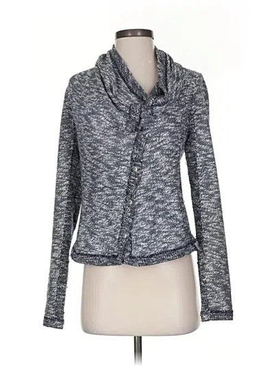 Pre-owned Saturday Sunday Cardigan Sweater In Blue