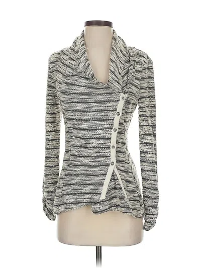 Pre-owned Saturday Sunday Cardigan Sweater In Gray