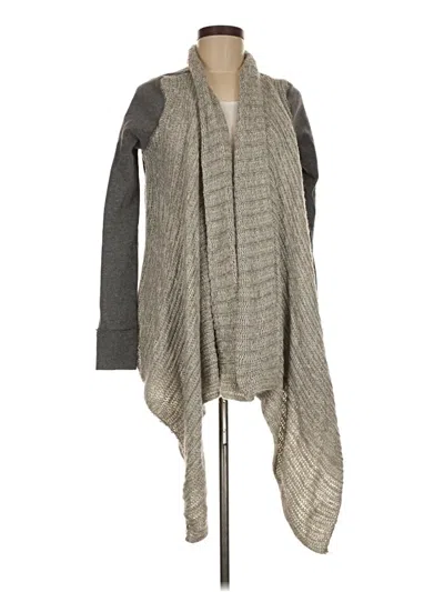 Pre-owned Saturday Sunday Cardigan Sweater In Gray