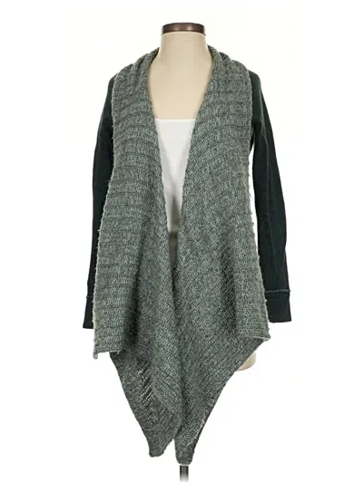 Pre-owned Saturday Sunday Cardigan Sweater In Gray