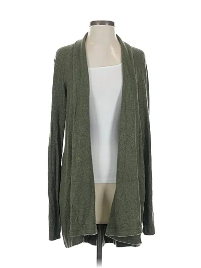 Pre-owned Saturday Sunday Cardigan Sweater In Green