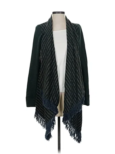 Pre-owned Saturday Sunday Cardigan Sweater In Green