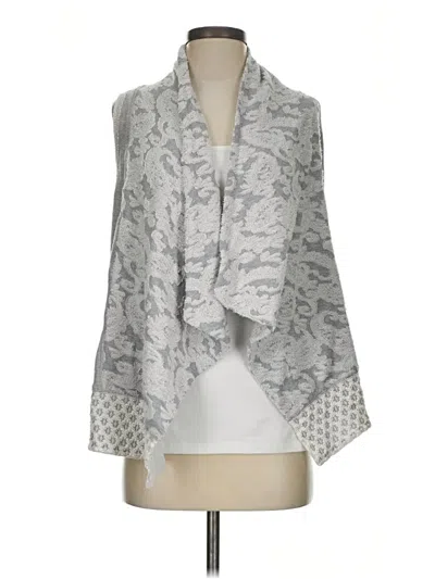Pre-owned Saturday Sunday Cardigan Sweater In Silver