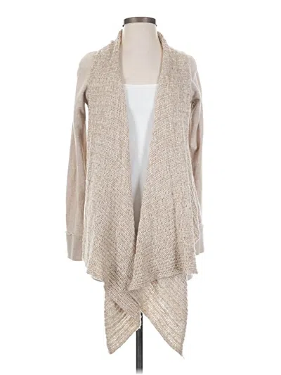 Pre-owned Saturday Sunday Cardigan Sweater In Tan