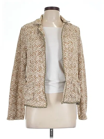 Pre-owned Saturday Sunday Cardigan Sweater In Tan