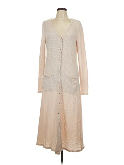 Pre-owned Saturday Sunday Cardigan Sweater In Tan