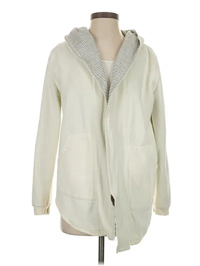 Pre-owned Saturday Sunday Cardigan Sweater In White