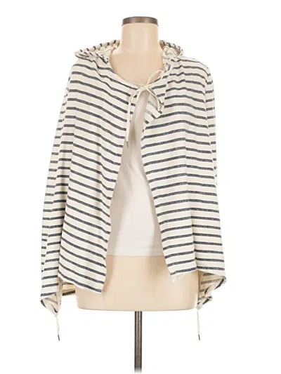 Pre-owned Saturday Sunday Cardigan Sweater In White