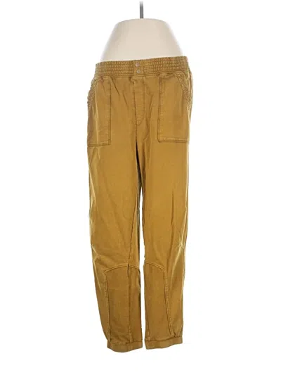 Pre-owned Saturday Sunday Cargo Pants In Gold