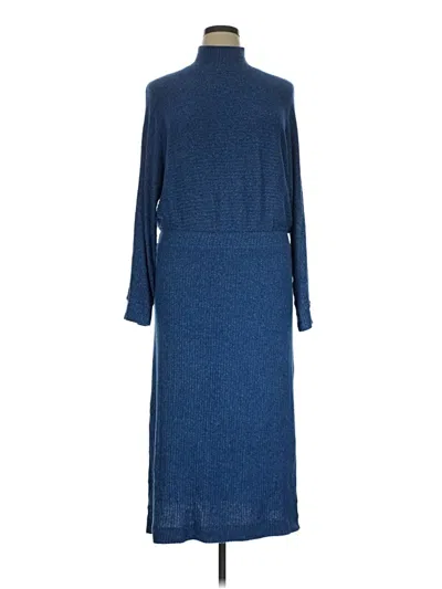Pre-owned Saturday Sunday Casual Dress In Blue