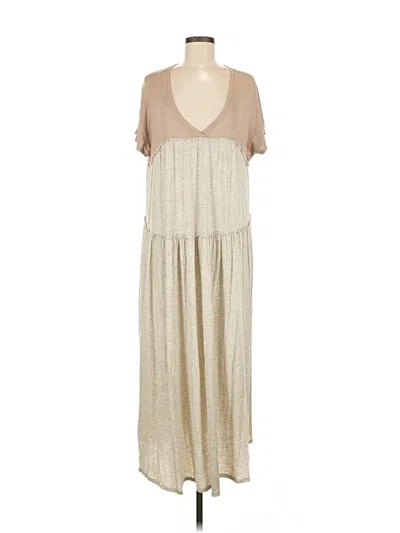 Pre-owned Saturday Sunday Casual Dress In Brown