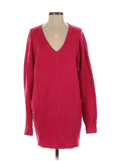 Pre-owned Saturday Sunday Casual Dress In Burgundy