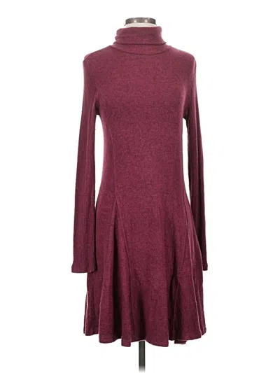 Pre-owned Saturday Sunday Casual Dress In Burgundy
