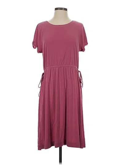 Pre-owned Saturday Sunday Casual Dress In Burgundy